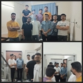 بازدید سرپرست دانشکده از خوابگاه دانشجویی پسران