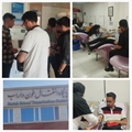 اهدای خون دانشجویان دانشکده به مصدومان حادثه بندرعباس